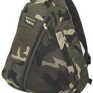 Messenger Sling Body Bag Backpack Green Camo 303